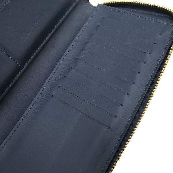 Louis Vuitton Monogram Denim Nigo Zippy Wallet Vertical