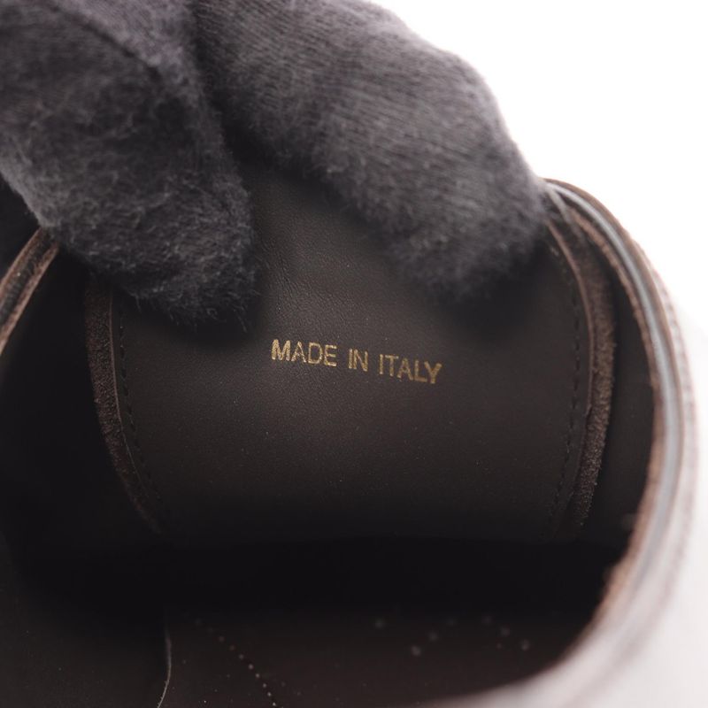 Prada Dress Shoes Lace Up Uniac Brownie Leather