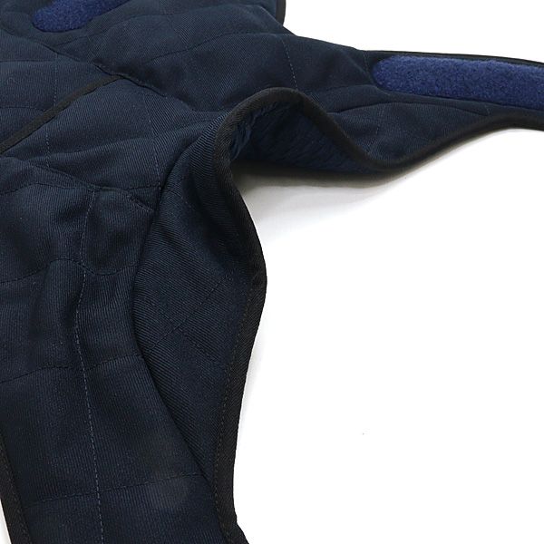 Hermes Quilted Coat for Dogs M Navys Rank