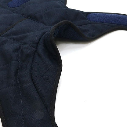 Hermes Quilted Coat for Dogs M Navys Rank