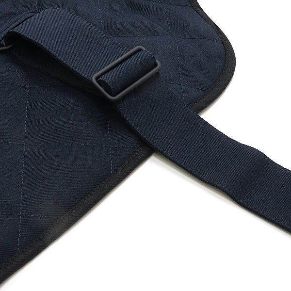 Hermes Quilted Coat for Dogs M Navys Rank