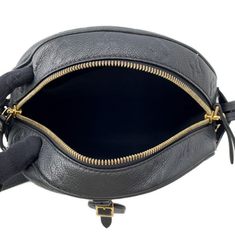 Louis Vuitton Shoulder Bag Monogram Empreinte Boite Chapeau Sple MM Noir Black