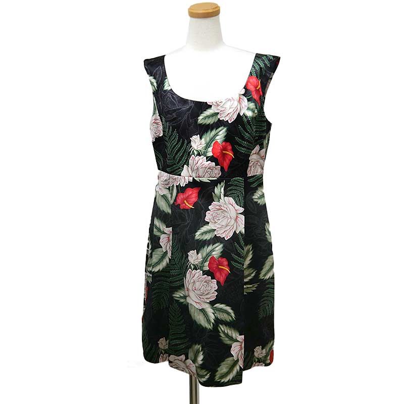 Gucci Hawaiian Set Suit Shirt Dress 40 42 Black