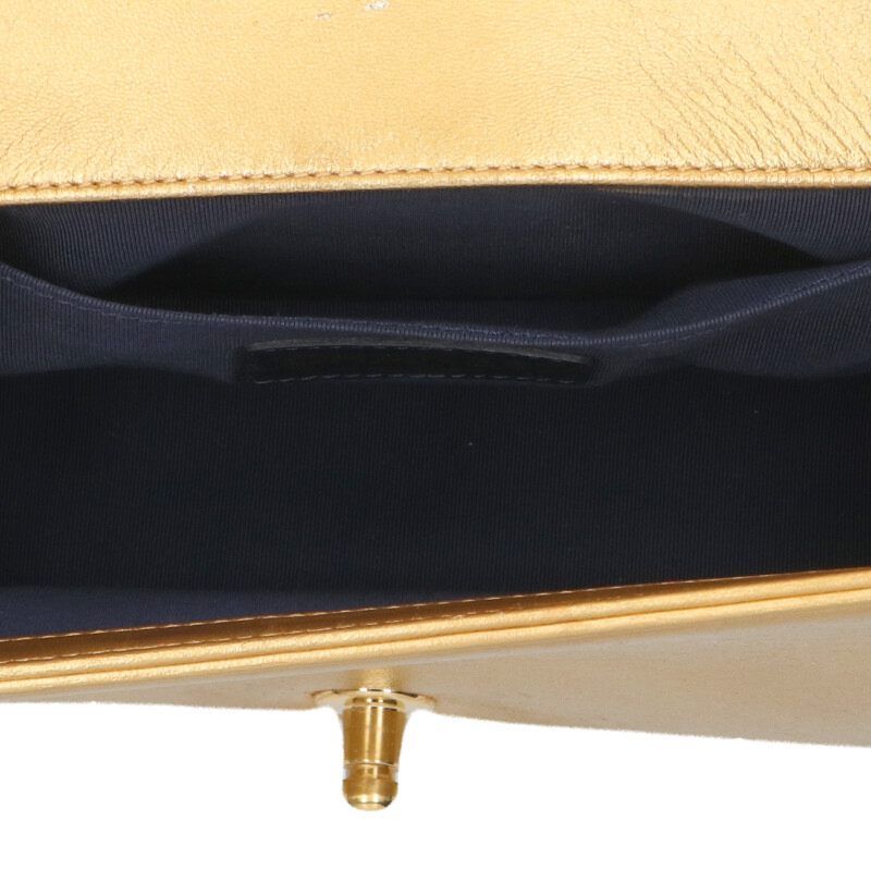 Chanel Boy 25 Lambskin Chain Shoulder Bag 25