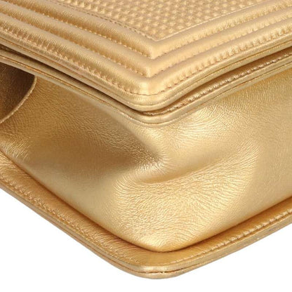 Chanel Boy 25 Lambskin Chain Shoulder Bag 25
