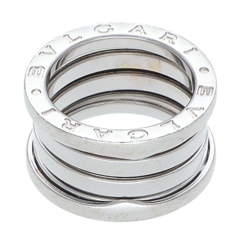 Bvlgari B-zero One 18K White Band Ring 49