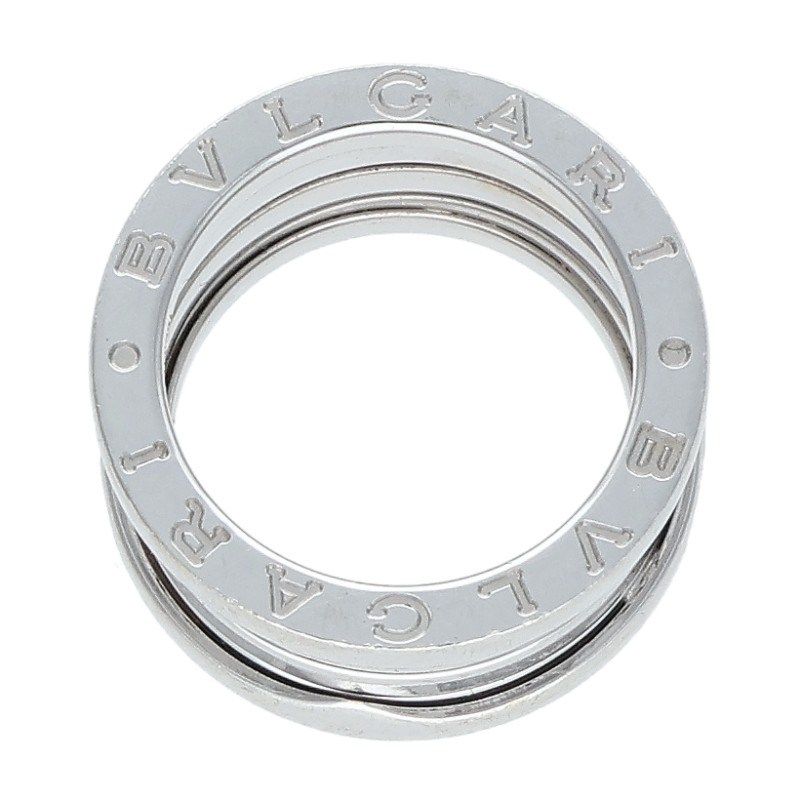 Bvlgari B-zero One 18K White Band Ring 49
