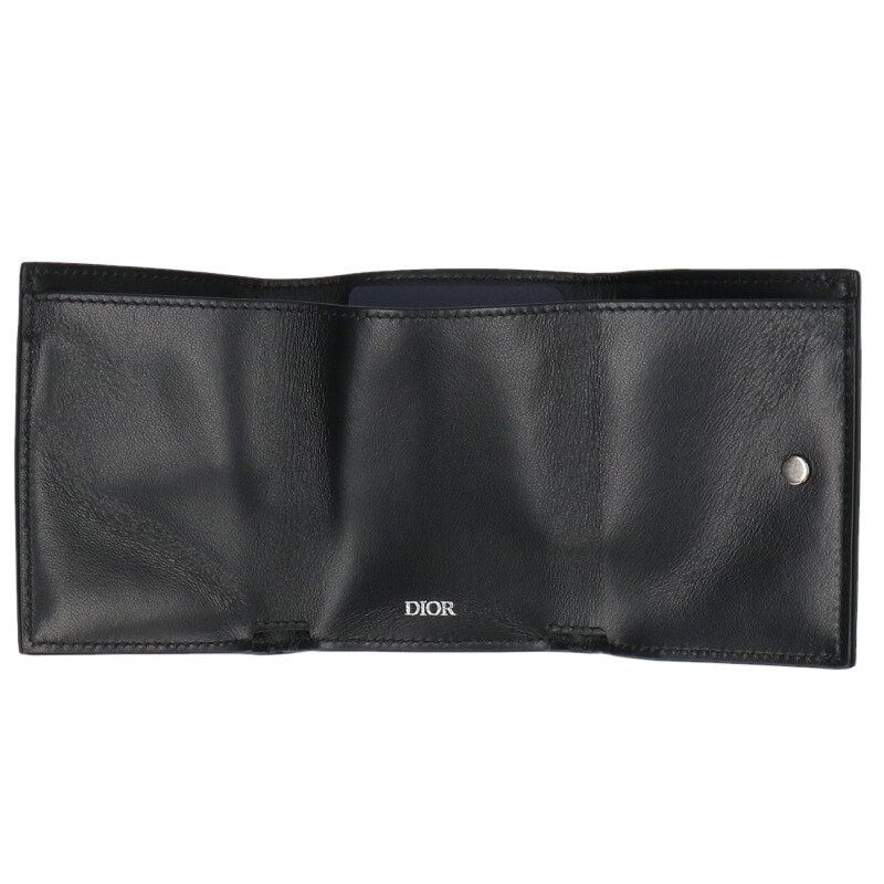 Dior CD Diamond Compact Wallet