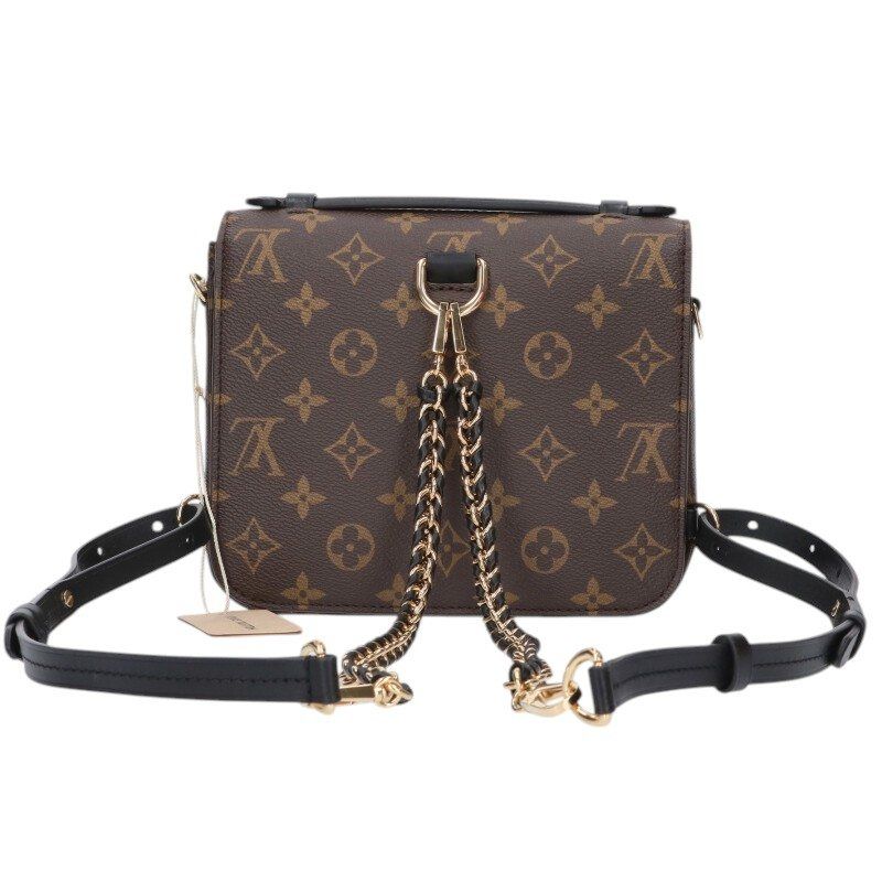 Louis Vuitton Pochette Metis Monogram Leather Backpack