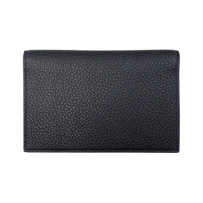 Prada Card Case Passport Calf Leather Triangle Logo