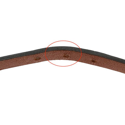 Hermes Bracelet Double Tour Black Brown Silver XS Reversible