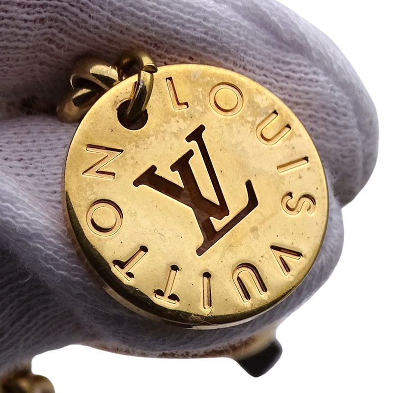 Louis Vuitton Charm Leather Bijou Sacrabesque Brown