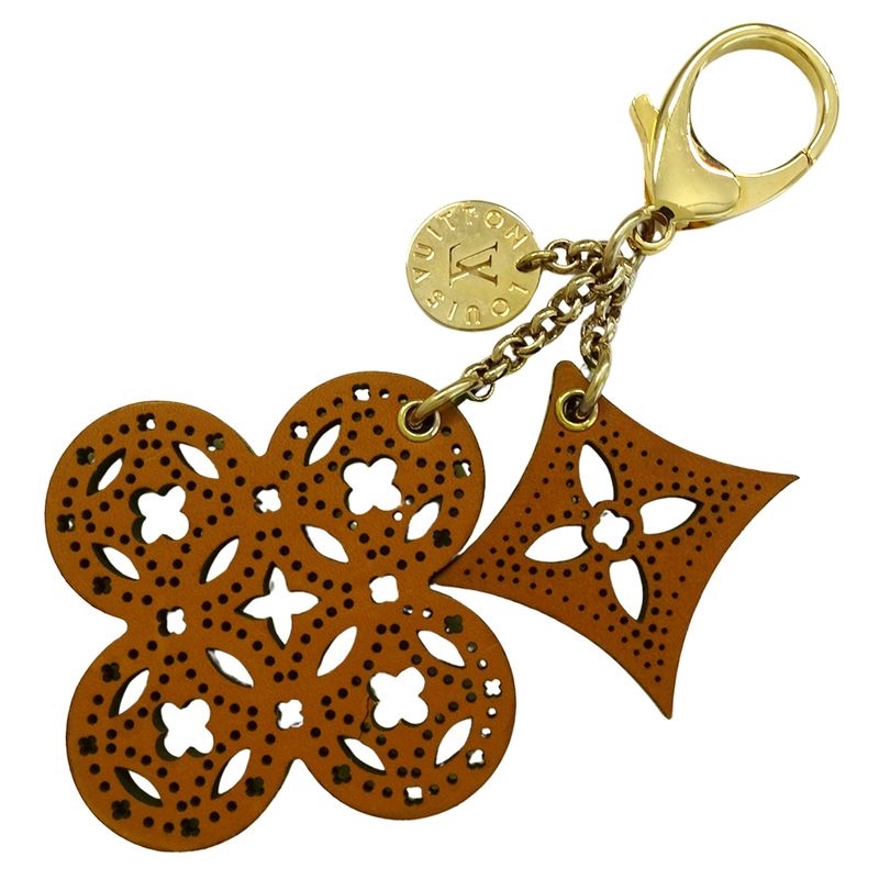 Louis Vuitton Charm Leather Bijou Sacrabesque Brown