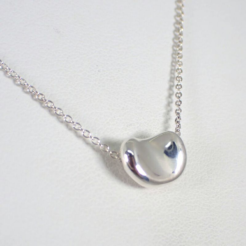 Tiffany & Co. 925 Bean Pendant Necklace