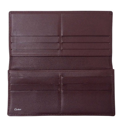 Cartier Wallet Long Wallet Pasha de Cartier Leather