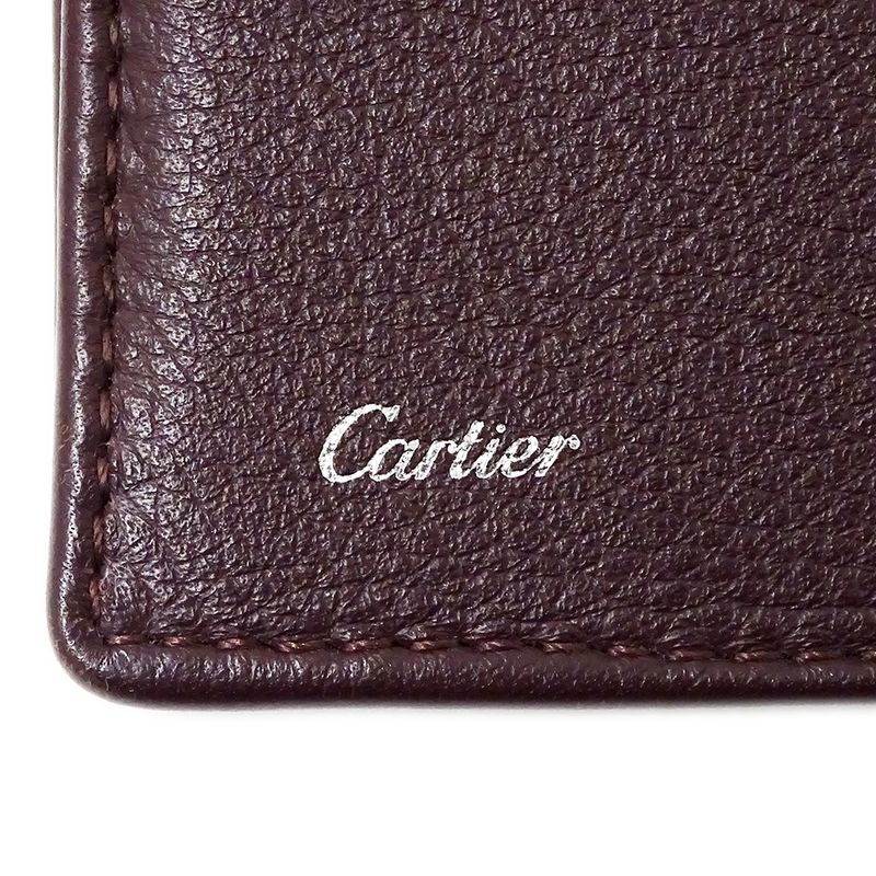 Cartier Wallet Long Wallet Pasha de Cartier Leather