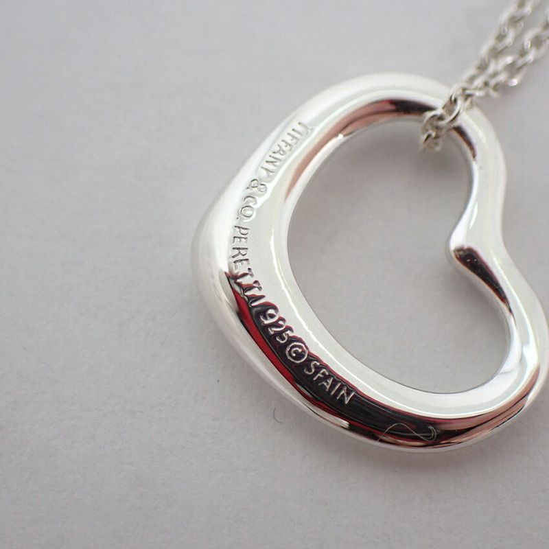Tiffany & Co. 925 Open Pendant Necklace