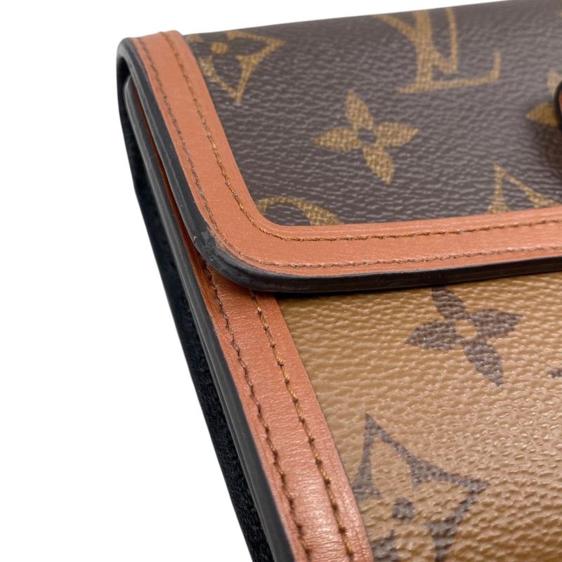 Louis Vuitton Bifold Long Wallet Portefeuille Sarah Dauphine Monogram