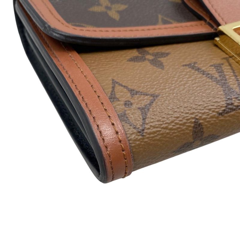 Louis Vuitton Bifold Long Wallet Portefeuille Sarah Dauphine Monogram