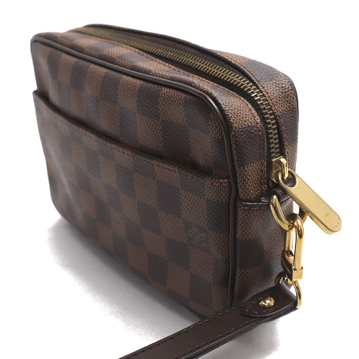 Louis Vuitton Pochette Viet Macau Second Bag Damier Brown
