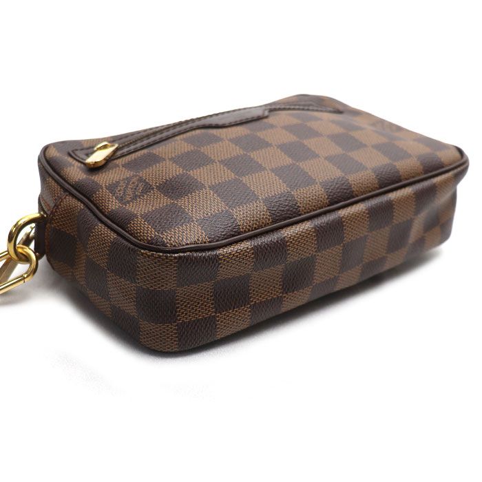 Louis Vuitton Pochette Viet Macau Second Bag Damier Brown