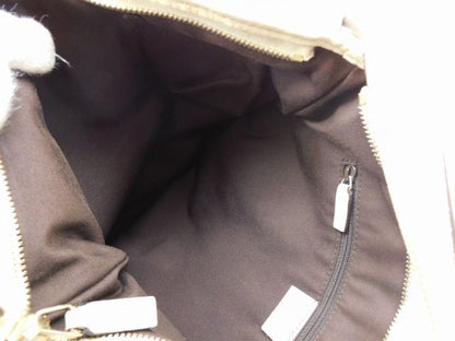 Gucci GG Canvas Shoulder Bag Beige