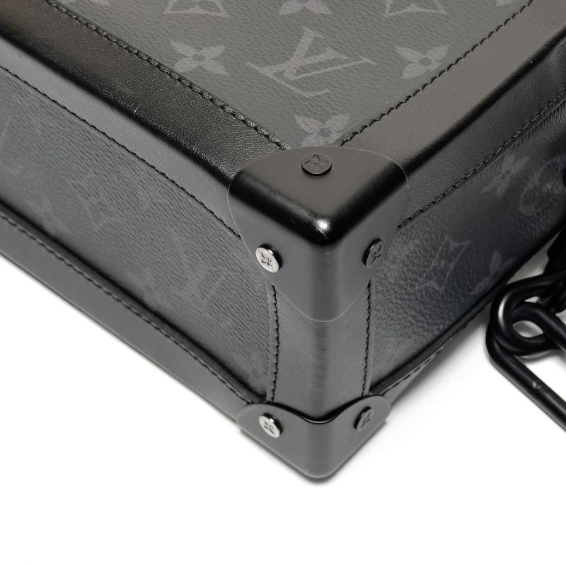 Louis Vuitton Shoulder Bag Monogram Eclipse Soft Trunk