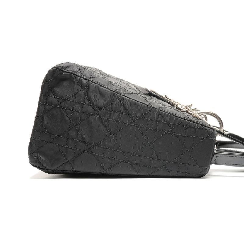 Dior Handbag Cannage Nylon 2-Way
