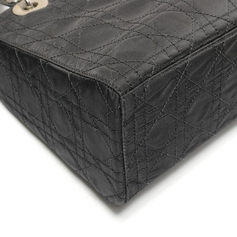 Dior Handbag Cannage Nylon 2-Way