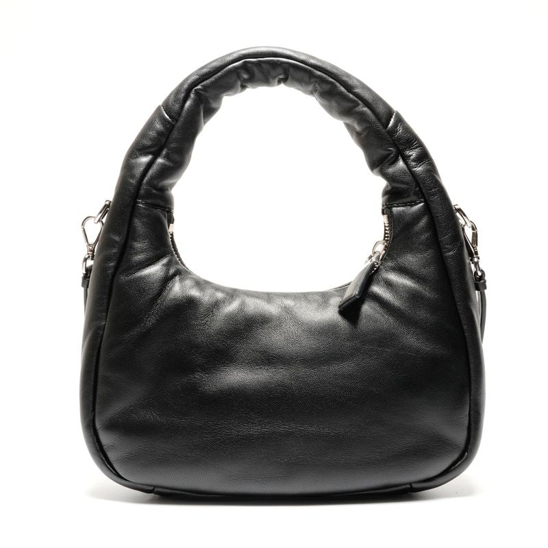 Prada Handbag Leather Soft Padded Nappa 2-Way