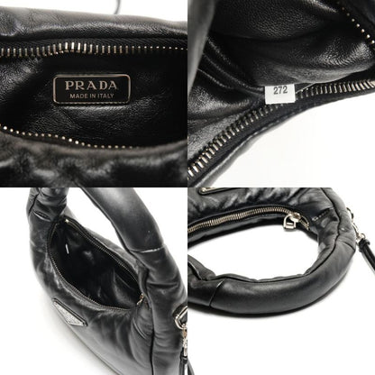 Prada Handbag Leather Soft Padded Nappa 2-Way