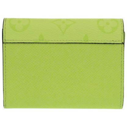 Louis Vuitton Monogram Victor Wallet Taigarama Taiga Fluorescent