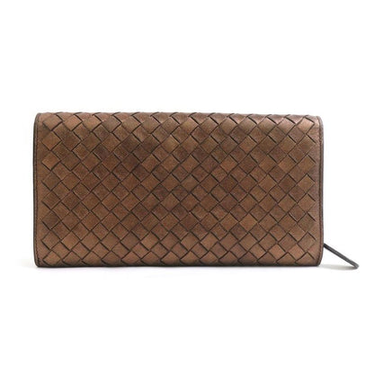 Bottega Veneta Long Wallet Intrecciato