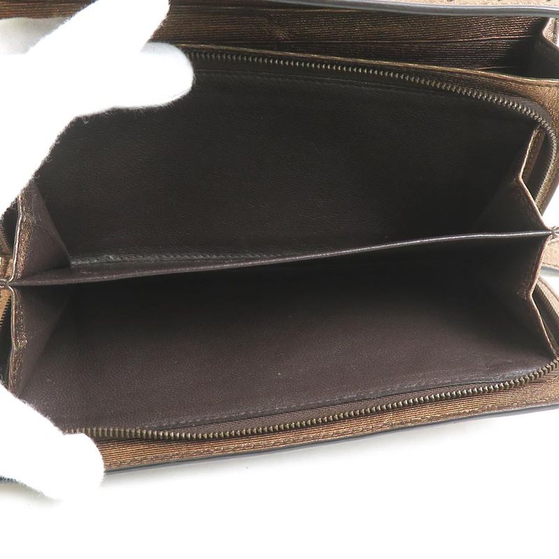 Bottega Veneta Long Wallet Intrecciato