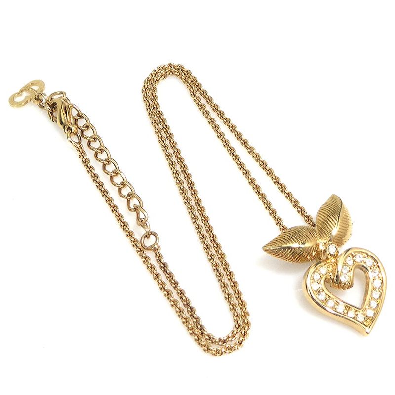 Dior Christian Necklace Gold