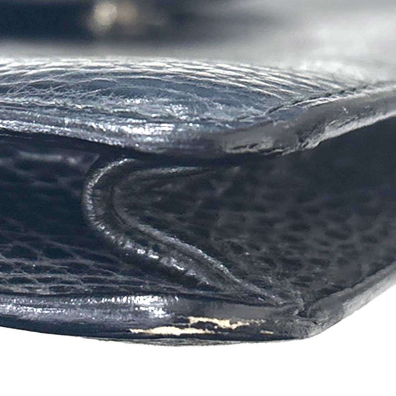 Celine Leather Clutch Black
