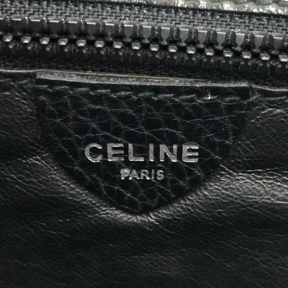 Celine Leather Clutch Black