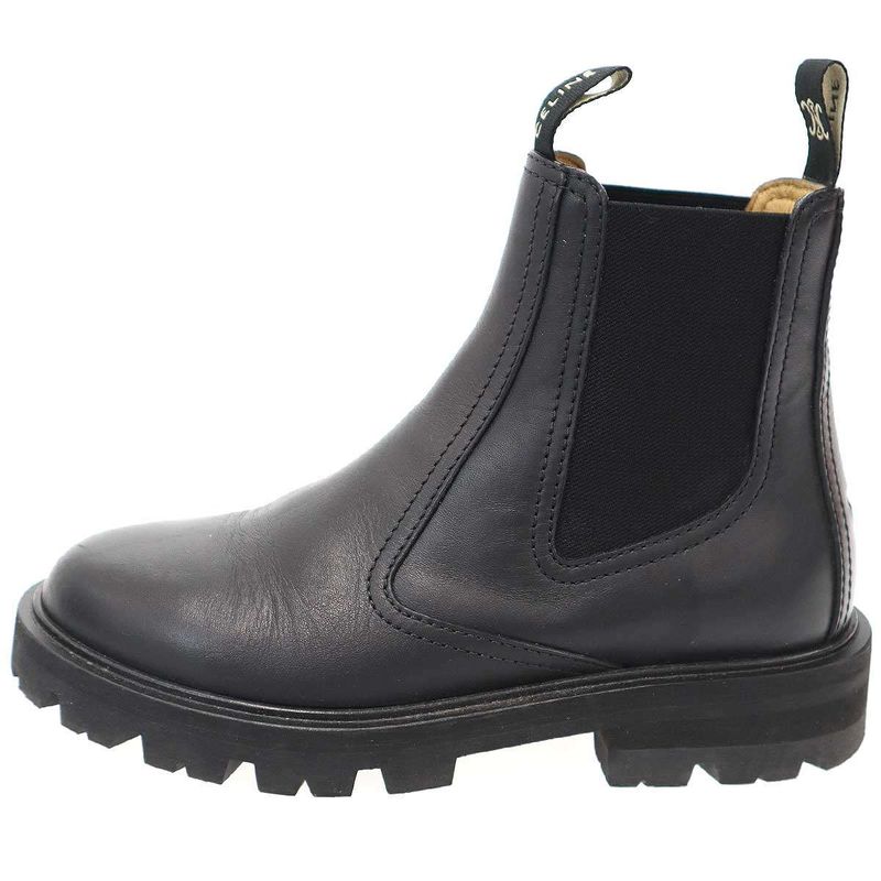 Celine Margaret Side Gore Chelsea Boots Black 36