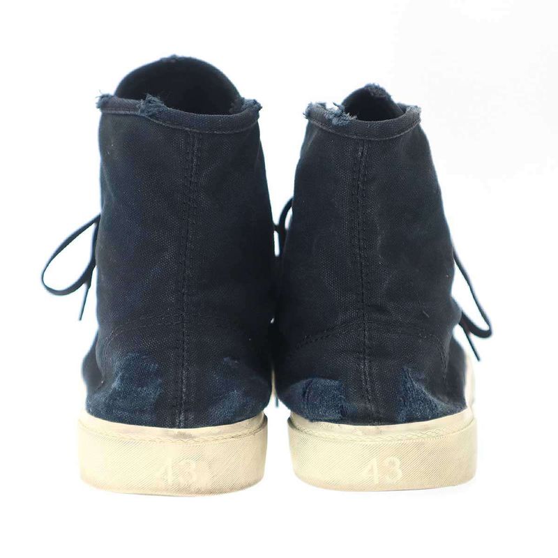 Balenciaga Paris High Top High Cut Sneakers Black 43