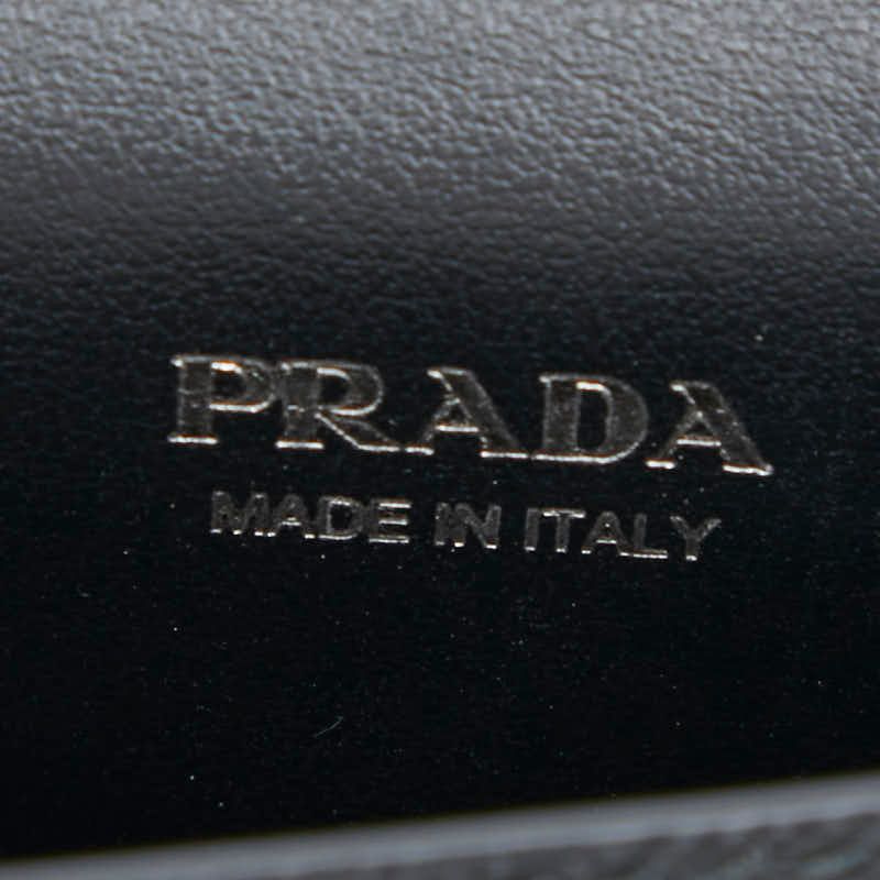 Prada Pouch Black Saffiano Leather