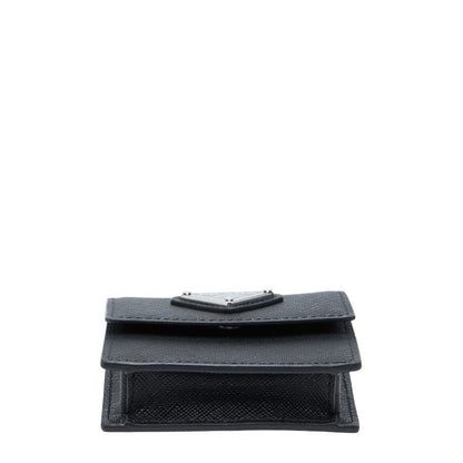 Prada Pouch Black Saffiano Leather