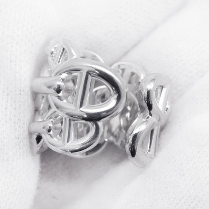 Hermes Ring Chaine D'ancre GM Enchainee Silver 48