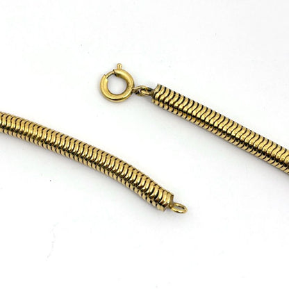 Dior Christian Long Necklace Flower Necklace Gold Plated White