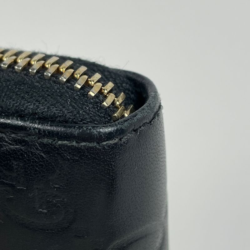 Gucci Guccissima Coin Purse Leather Black