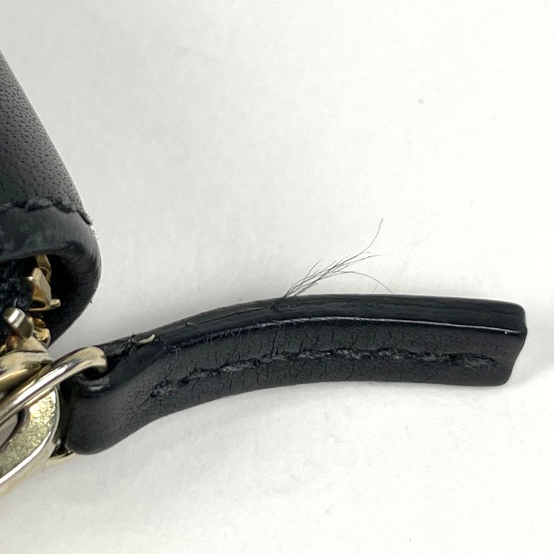 Gucci Guccissima Coin Purse Leather Black
