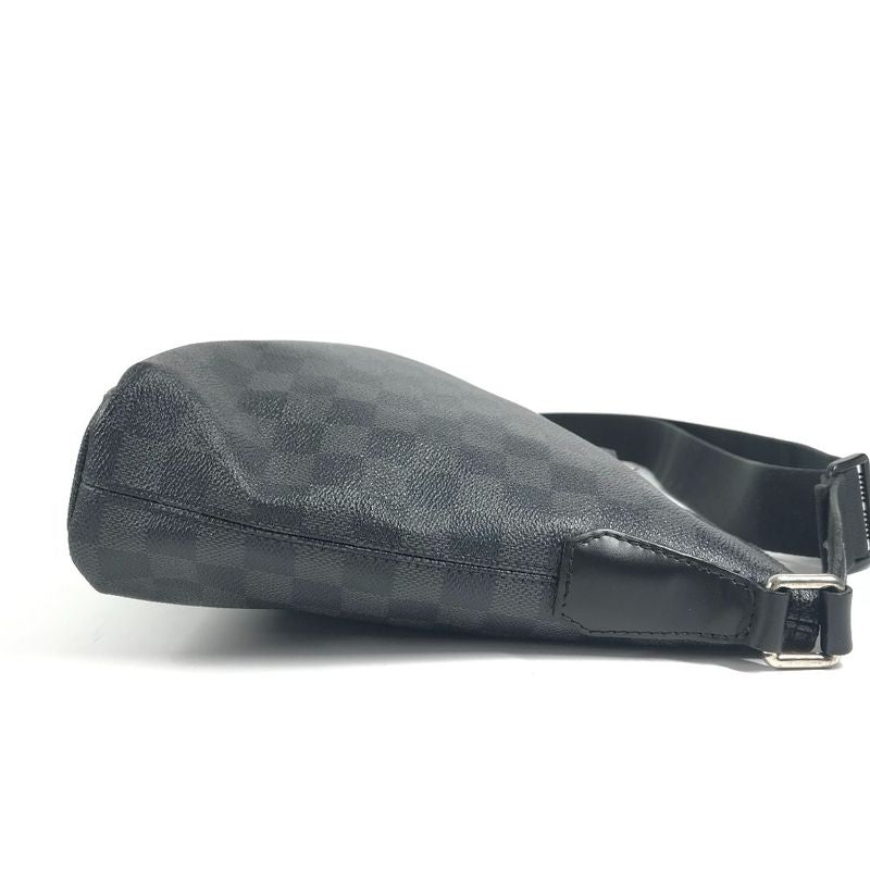 Louis Vuitton Shoulder Bag Mick PM Damier Graphite Canvas Black