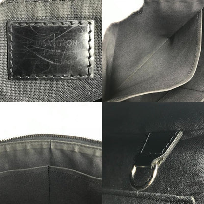 Louis Vuitton Shoulder Bag Mick PM Damier Graphite Canvas Black