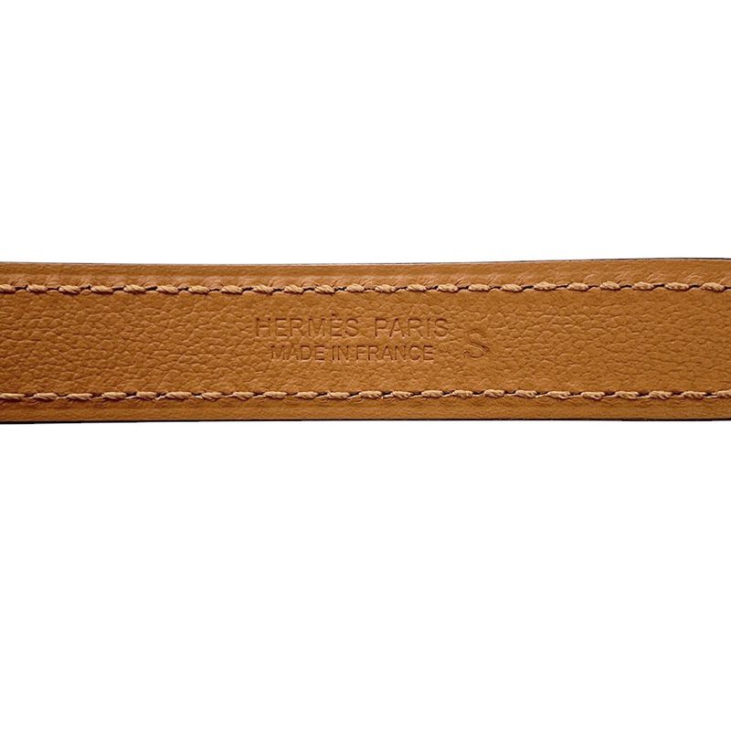 Hermes Belt Pop 15 Mobu Perlee Chai Silver Epsom 70 Mauve Pale Chai
