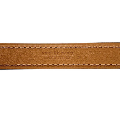 Hermes Belt Pop 15 Mobu Perlee Chai Silver Epsom 70 Mauve Pale Chai
