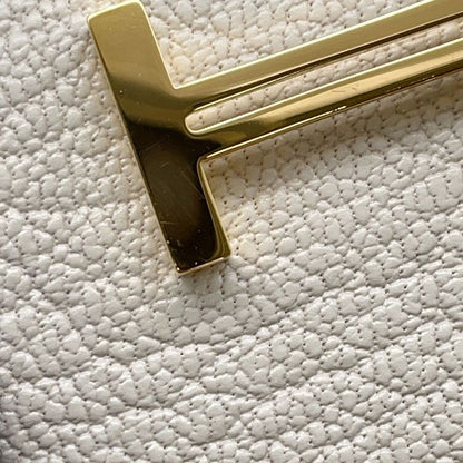 Hermes Card Case Bearn Mini Coin Purse Mushroom Gold Chevre Misor